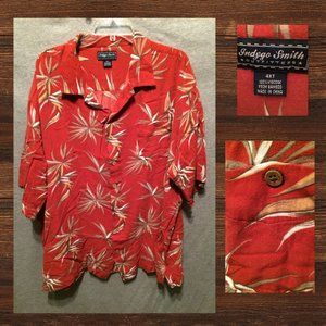 Tropical print shirt by Indigo Smith size 4XT